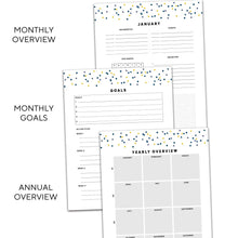 Load image into Gallery viewer, Monthly Goal Planner | Signature Confetti
