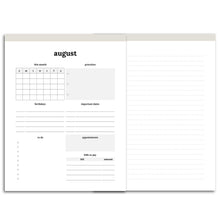 Load image into Gallery viewer, Monthly Overview Planner | Classic-Rings and Disc Planner-Confetti Saturday
