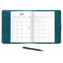 Load image into Gallery viewer, Monthly Planner Travelers Notebook Insert, Undated-Confetti Saturday

