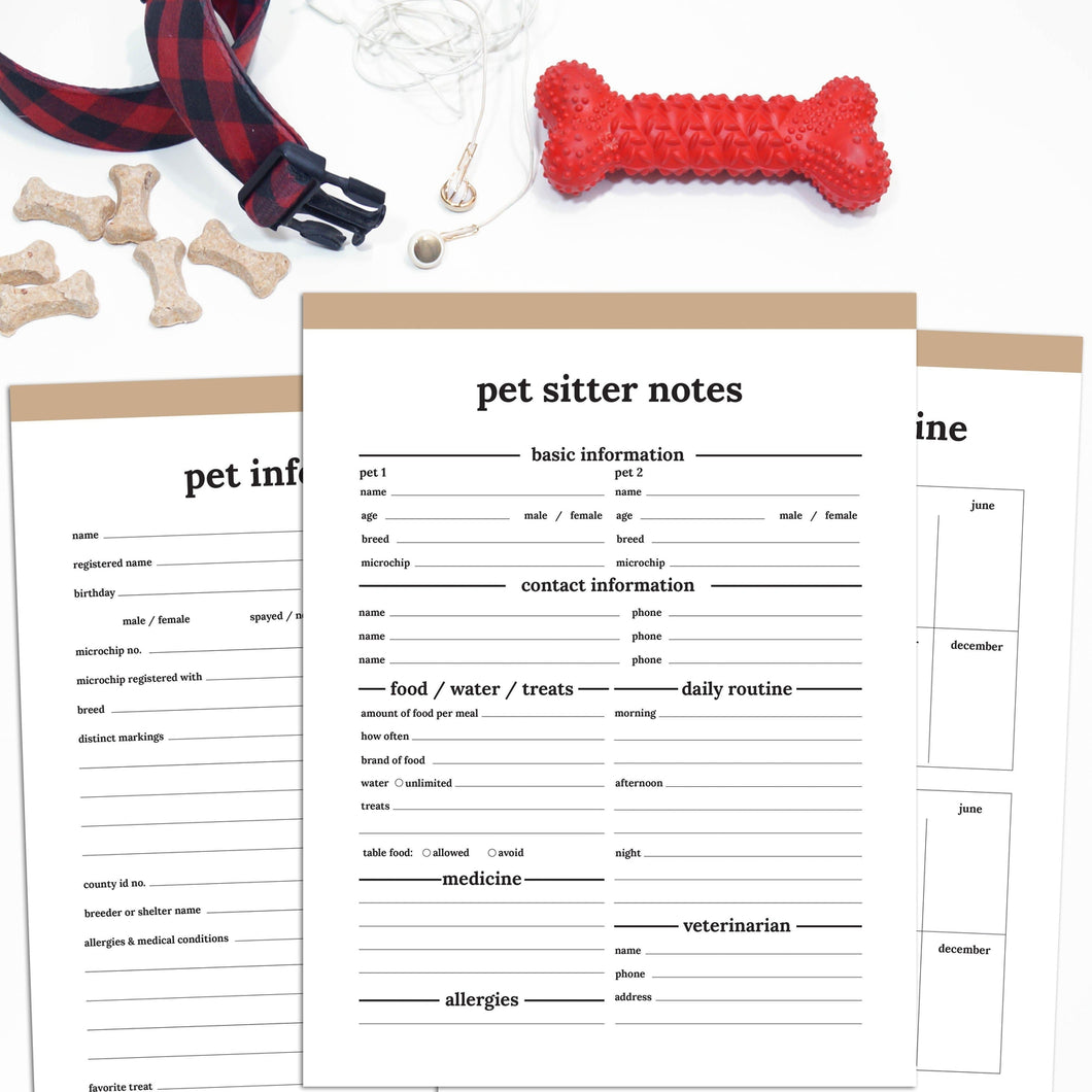 Pet Planner Printables for Ring or Disc Bound Agendas pet-planner-printables-for-ring-or-disc-bound-agendas
