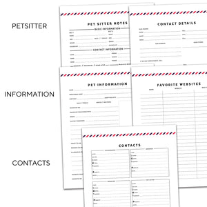 Pet Planner | Signature Stripe