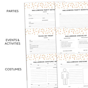 Halloween Planner | Signature Confetti