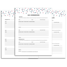 Load image into Gallery viewer, Printable-Political Planner | Signature Confetti-Rings and Disc Planner-Confetti Saturday
