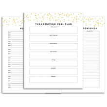 Load image into Gallery viewer, Thanksgiving Planner | Signature Confetti
