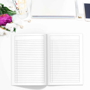 Note-taking Pages TN-Travelers Notebook-Note-taking TN insert to fit 10 different traveler's notebook sizes, including A5, Half Sheet, Passport, Personal, Pocket, Micro, A6, B6, Cahier, and Standard.-Confetti Saturday