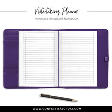 Load image into Gallery viewer, Note-taking Pages Travelers Notebook Insert-Confetti Saturday
